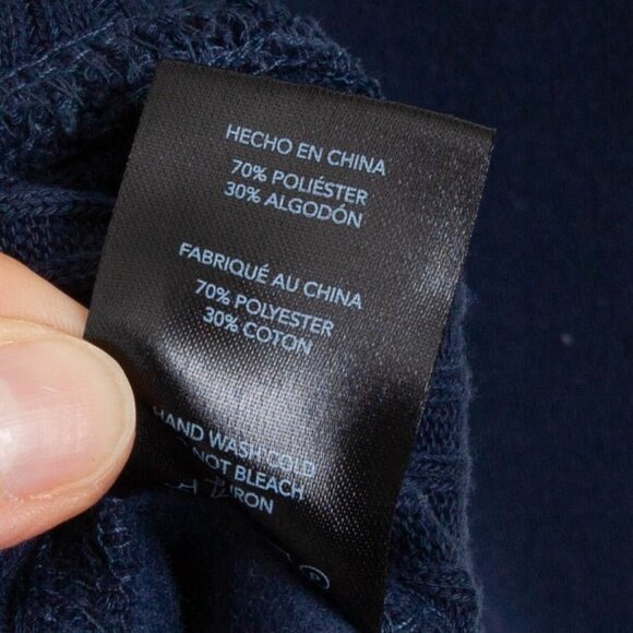 Rae Mode Womens Pullover Crewneck Sweatshirt Size S Blue Neutral Cozy Staple - Picture 6 of 8